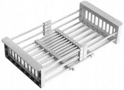 MEXEN - Teleskopický kuchynský odkvapkávač s nastaviteľnou šírkou, šedá (660730-71)