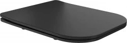 MEXEN - TEO (0801) WC sedátko Soft Close, slim, čierna mat (39060185)