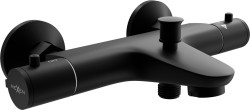 MEXEN - Termostatická vaňová batéria Nox, čierna (77350-70)