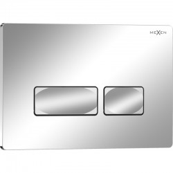 MEXEN - Tex 04 splachovacie tlačidlo, chróm lesklá (6104-03)