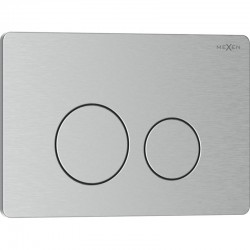 MEXEN - Tex 06 splachovacie tlačidlo, inox (6106-10)