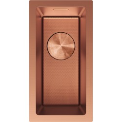 MEXEN - Trixo oceľový drez 1-bowl 230 x 440 mm, meď HC (6411221000-65HC)