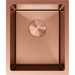 MEXEN - Trixo oceľový drez 1-bowl 370 x 440 mm, meď (6412371000-65)