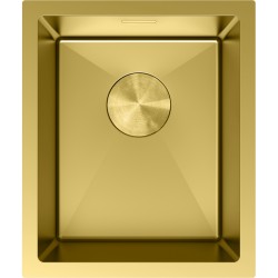 MEXEN - Trixo oceľový drez 1-bowl 370 x 440 mm, zlatá (6412371000-55)