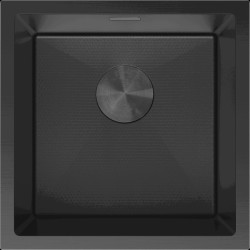 MEXEN - Trixo oceľový drez 1-bowl 440 x 440 mm, čierna HC (6413441000-70HC)