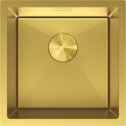 MEXEN - Trixo oceľový drez 1-bowl 440 x 440 mm, zlatá (6413441000-55)