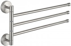 MEXEN - Trojitý držiak uterákov, otočný, chróm (7039243-00)