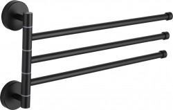 MEXEN - Trojitý otočný uterák čierna - 7039243 - 70 (7039243-70)