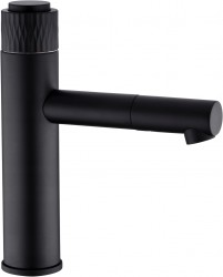 MEXEN - Umývadlová batéria Diamond, čierna (71500-70)