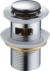 MEXEN - umývadlová výpust click-klak pre umývadlo s prepadom chróm (79925-00)