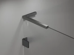 MEXEN - UNI držiak set L+R grafit kartáčovaná (830-12-66)