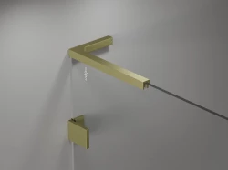 MEXEN - UNI držiak set L+R zlatá kartáčovaná (830-12-55)