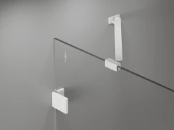 MEXEN - UNI konzola uhlová 35 cm 1 ks biela (830-09-20)