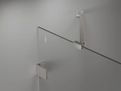 MEXEN - UNI konzola uhlová 35 cm 1 ks nikel kartáčovaná (830-09-97)