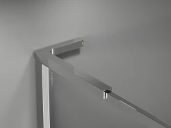 MEXEN - Univerzálna vzpera tvaru L 10mm, 8F mm, 10Fmm pre sklo L/P, chróm (800-07-01)