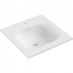 MEXEN - Vela umývadlo zapustené do dosky 46 x 46,5, biela mat (25234501)