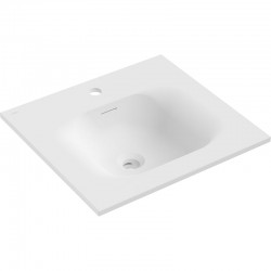 MEXEN - Vela umývadlo zapustené do dosky 51 x 46,5, biela mat (25235001)