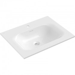 MEXEN - Vela umývadlo zapustené do dosky 61 x 46,5, biela lesk (25236000)