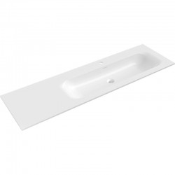 MEXEN - Vela umývadlo zapustené do dosky pravá 161 x 46,5, biela lesk (25231600P)