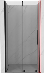 MEXEN - VELAR montážna sada pre sprchové dvere čierna (871-05-70)