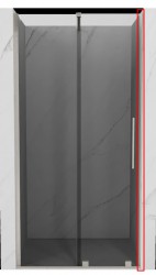 MEXEN - VELAR montážna sada pre sprchové dvere nikel (871-05-97)