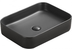 MEXEN - Vena umývadlo na dosku 50 x 37, čierna mat (22195085)