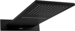 MEXEN - Vodopád hlavová sprcha slim 50x22 cm čierna (79190-70)