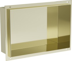 MEXEN - X-Wall-NR modul pre vstavanie do steny 30x20, zlatá (1951302010)