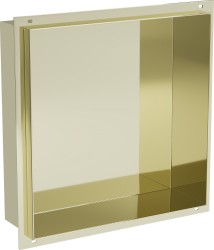 MEXEN - X-Wall-NR modul pre vstavanie do steny 30x30, zlatá (1951303010)