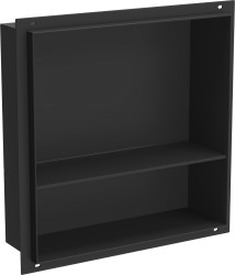 MEXEN - X-Wall-NR modul pre vstavanie do steny s policou 30x30, čierna (1971303010S)