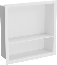 MEXEN - X-Wall-R modul pre vstavanie do steny s poličkou 30 x 30, biela (1920303010S)