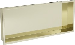 MEXEN - X-Wall-R X-Wall-R modul pre vstavanie do steny 75x30 cm, zlatá (1950753010)