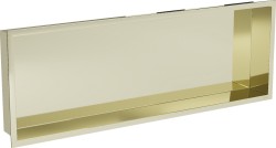 MEXEN - X-Wall-R X-Wall-R modul pre vstavanie do steny 90x30 cm, zlatá (1950903010)