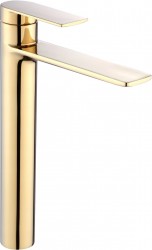 MEXEN - Zero umývadlová batéria vysoká zlato (71110-50)