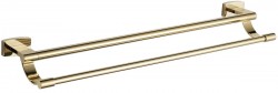 MEXEN - Zoja dvojitý držiak uteráka, zlatá (7019125-50)