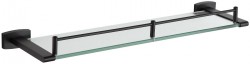 MEXEN - Zoja sklenená polička, čierna (7019137-70)