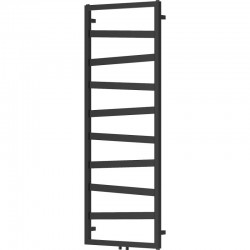 MEXEN - Zoom vykurovací rebrík/radiátor dekoratívny 1430 x 530 mm, 477 W, čierna (W130-1430-530-00-70)
