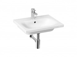 Mio-N Umývadlo, 55x45 cm, s prepadom, s otvorom na batériu, Jika perla, biela (H8127121001041)