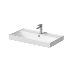 Nábytkové umývadlo Cersanit Larga 81x46 cm otvor pre batériu uprostred (K120-010)