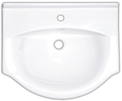 Nábytkové umývadlo Naturel Pro 66x51 cm otvor pre batériu uprostred HA5665 (HA5665)