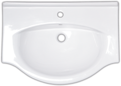 Nábytkové umývadlo Naturel Pro 81x50 cm otvor pre batériu uprostred HA5680 (HA5680)
