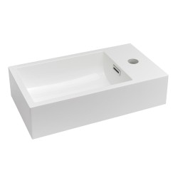 Nábytkové umývadlo Naturel Verona 46x26 cm s otvorom pre batériu VE4626 (VE4626)