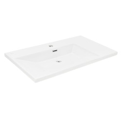 Nábytkové umývadlo SAT B-Way 81x46 cm otvor pre batériu uprostred SATBWA8046 (SATBWA8046)