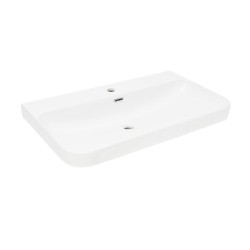Nábytkové umývadlo SAT Fusion 81x46 cm otvor pre batériu uprostred SATFUS8046 (SATFUS8046)