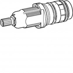 Náhradní díly Termostatická kartuša bez uzatvárania HANSA 2.7 (59913823)