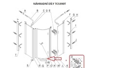 Náhradný diel Siko Comfort NDTCS390TO (NDTCS390TO)
