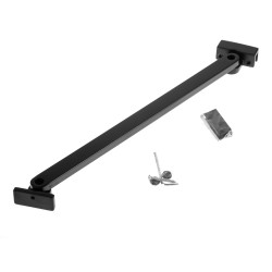 Nástenný držiak skla stáleho do kabíny natriskovej Kerra "Flow 80/90 Black" (702020108)