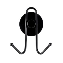 Nástenný nalepovací háčik čierny AWD Interior 1662 (AWD02091662)