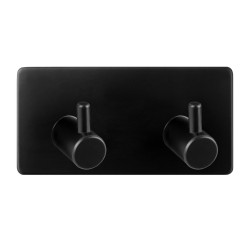 Nástenný samolepiaci háčik, čierny AWD Interior 1772 (AWD02091772)