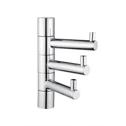 Nimco Bormo chróm trojitý otočný háčik BR 11099-3-26 (BR 11099-3-26)